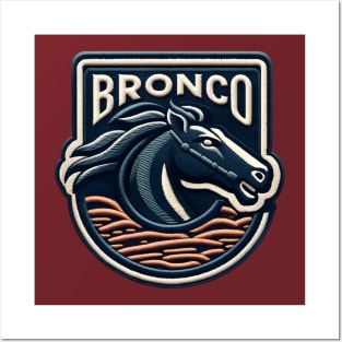 Bronco Posters and Art